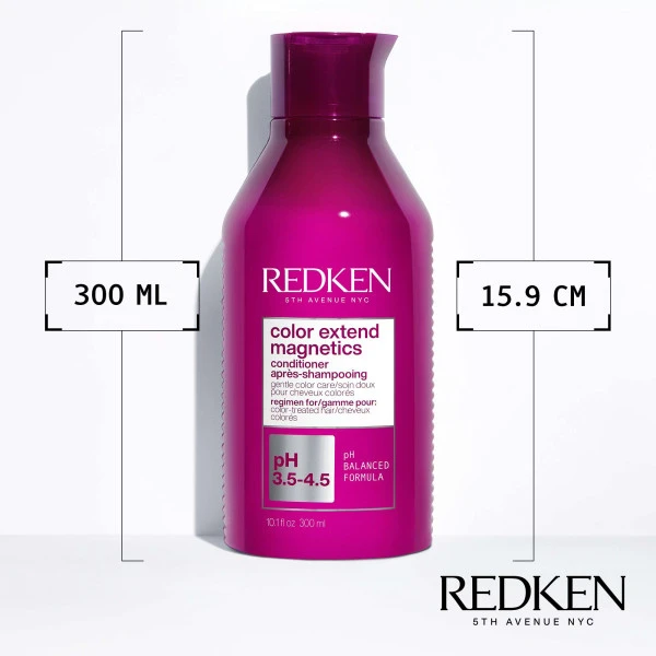 Après-shampooing Cheveux Colorés Color Extend Magnetics Redken 300ML 7 Après-shampooing Cheveux Colorés Color Extend Magnetics Redken 300ML - Image 5