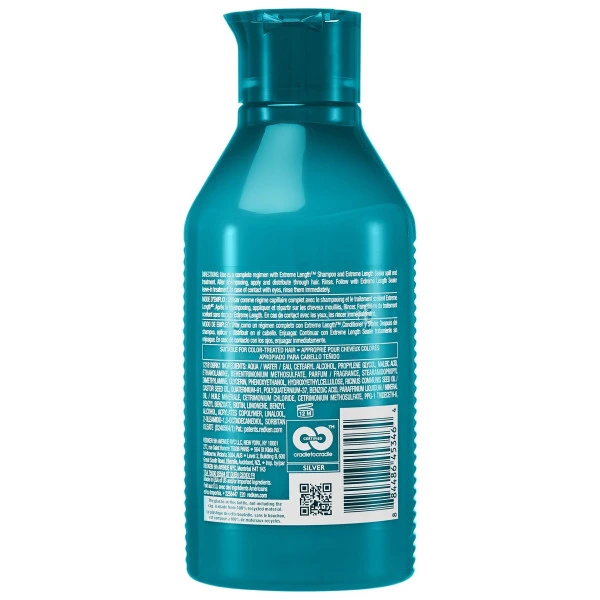 Après-shampooing Fortifiant Cheveux Longs Extreme Length Redken 300ML 9 Après-shampooing Fortifiant Cheveux Longs Extreme Length Redken 300ML - Image 7
