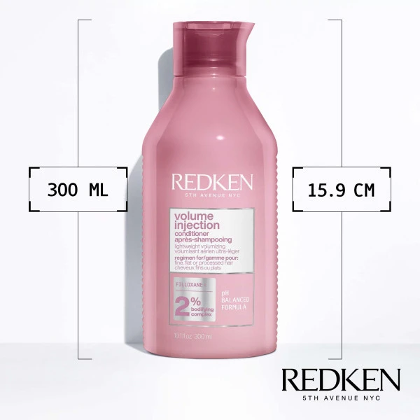 Après-shampooing Volume Volume Injection Redken 300ML 6 Après-shampooing Volume Volume Injection Redken 300ML - Image 4