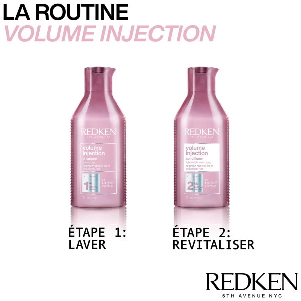 Après-shampooing Volume Volume Injection Redken 300ML 7 Après-shampooing Volume Volume Injection Redken 300ML - Image 5