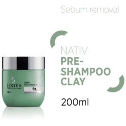 Argile Pré-Shampooing Détox N3 Nativ System Professional 200ml 6 Argile Pré-Shampooing Détox N3 Nativ System Professional 200ml -Beauty Care Soldes argile pre shampooing detox n3 nativ system professional 200ml 1