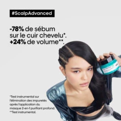 Argile Purifiante 2-en-1 Cheveux Gras Scalp Advanced L'Oréal Professionnel 500ML -Beauty Care Soldes argile purifiante 2 en 1 cheveux gras scalp advanced l oreal professionnel 500ml 2
