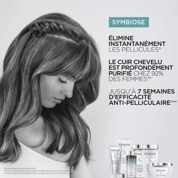 Bain Pureté Anti-pelliculaire Symbiose Kérastase 500ML 9 Bain Pureté Anti-pelliculaire Symbiose Kérastase 500ML - Image 7