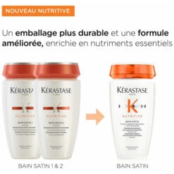 Bain Satin Nutritive Kérastase 250ML -Beauty Care Soldes bain satin nutritive kerastase 250ml 6