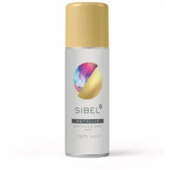 Bombe Colorante Metallic Dorée Sibel 125ML