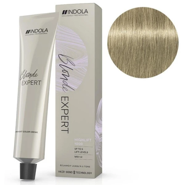 Coloration Blonde Expert 1000.1 Cendré 60ML INDOLA 3 Coloration Blonde Expert 1000.1 Cendré 60ML INDOLA