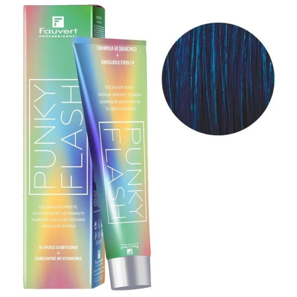 Beauty Care Soldes -Beauty Care Soldes coloration directe punky flash bleu fauvert 100ml