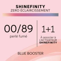 Coloration Gloss Shinefinity 00/89 Blue Booster Wella 60ML -Beauty Care Soldes coloration gloss shinefinity 0089 blue booster wella 60ml 1
