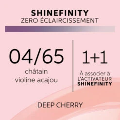 Coloration Gloss Shinefinity 04/65 Deep Cherry Wella 60ML -Beauty Care Soldes coloration gloss shinefinity 0465 deep cherry wella 60ml 1