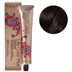 Coloration Life Color 4.35 Châtain Naturel Chocolat  Farmavita 100ML
