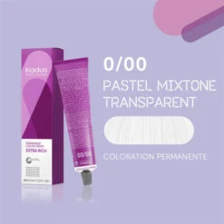 Coloration Permanente 0/00 Pastel Mixtone Transparent Kadus 60ML 11 Coloration Permanente 0/00 Pastel Mixtone Transparent Kadus 60ML -Beauty Care Soldes coloration permanente 000 pastel mixtone transparent kadus 60ml 2