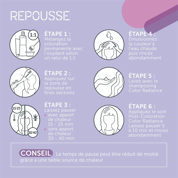 Coloration Permanente 0/43 Cuivré Doré Mix Kadus 60ML 8 Coloration Permanente 0/43 Cuivré Doré Mix Kadus 60ML - Image 6