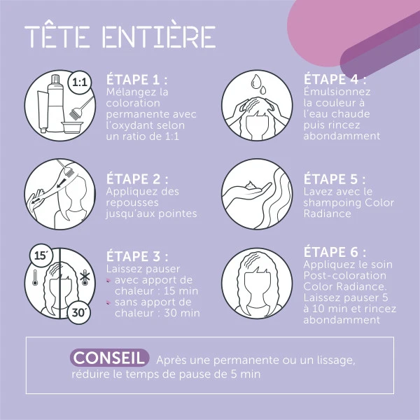 Coloration Permanente 0/65 Violine Acajou Mix Kadus 60ML 7 Coloration Permanente 0/65 Violine Acajou Mix Kadus 60ML - Image 5