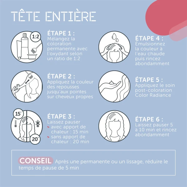 Coloration Semi-permanente Extra Coverage 6/07 Blond Foncé Naturel Marron Kadus 60ML 6 Coloration Semi-permanente Extra Coverage 6/07 Blond Foncé Naturel Marron Kadus 60ML - Image 4