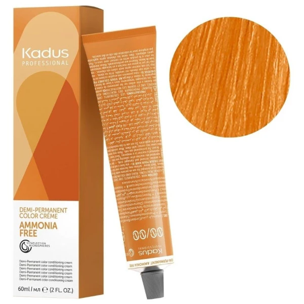 Coloration Semi-permanente Sans Ammoniaque 0/34 Doré Cuivré Mix Kadus 60ML 3 Coloration Semi-permanente Sans Ammoniaque 0/34 Doré Cuivré Mix Kadus 60ML