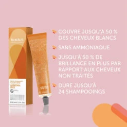 Coloration Semi-permanente Sans Ammoniaque 4/0 Châtain Naturel Kadus 60ML -Beauty Care Soldes coloration semi permanente sans ammoniaque 40 chatain naturel kadus 60ml 1