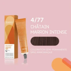 Coloration Semi-permanente Sans Ammoniaque 4/77 Châtain Marron Intense Kadus 60ML 11 Coloration Semi-permanente Sans Ammoniaque 4/77 Châtain Marron Intense Kadus 60ML -Beauty Care Soldes coloration semi permanente sans ammoniaque 477 chatain marron intense kadus 60ml 2