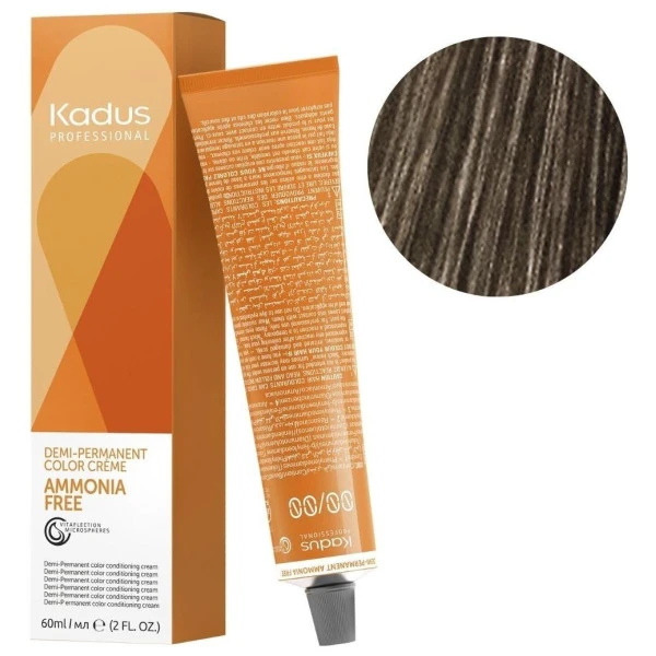 Coloration Semi-permanente Sans Ammoniaque 5/0 Châtain Clair Naturel Kadus 60ML 3 Coloration Semi-permanente Sans Ammoniaque 5/0 Châtain Clair Naturel Kadus 60ML