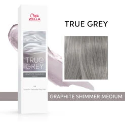 Coloration True Grey Graphite Shimmer Medium Wella 60ML -Beauty Care Soldes coloration true grey graphite shimmer medium wella 60ml 3