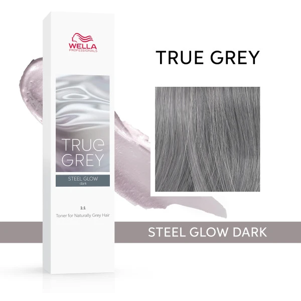 Coloration True Grey Steel Glow Dark Wella 60ML 6 Coloration True Grey Steel Glow Dark Wella 60ML - Image 4