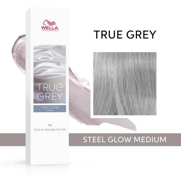 Coloration True Grey Steel Glow Medium Wella 60ML 6 Coloration True Grey Steel Glow Medium Wella 60ML - Image 4