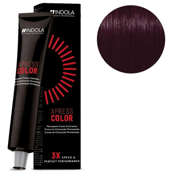 Coloration XpressColor 6.77 Blond Foncé Intense Violet 60ML INDOLA 3 Coloration XpressColor 6.77 Blond Foncé Intense Violet 60ML INDOLA