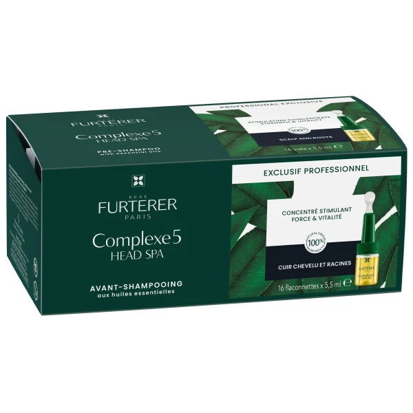 Concentré Pré-shampooing Stimulant Complexe 5 René Furterer 16x5,5ML 5 Concentré Pré-shampooing Stimulant Complexe 5 René Furterer 16x5,5ML - Image 3