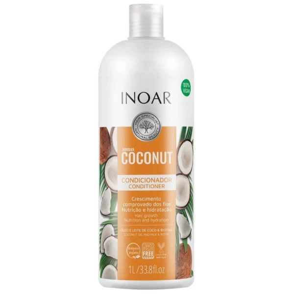 Conditionneur Bombar Coconut Inoar 1L 3 Conditionneur Bombar Coconut Inoar 1L