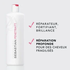Conditionneur Cheveux Abîmés Penetraitt Sebastian 1L -Beauty Care Soldes conditionneur cheveux abimes penetraitt sebastian 1l 2