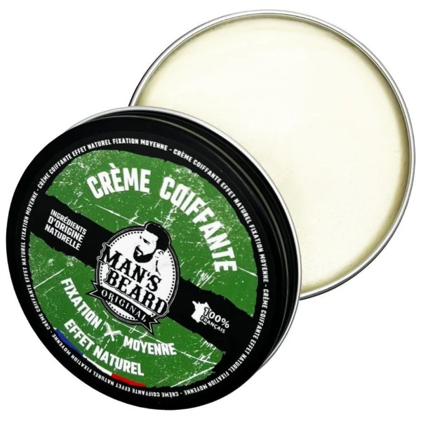 Crème Naturelle Medium Man's Beard 90ML 3 Crème Naturelle Medium Man's Beard 90ML