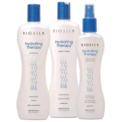 Cure Shampooing + Conditionneur + Spray Hydratant Hydrating Therapy Biosilk