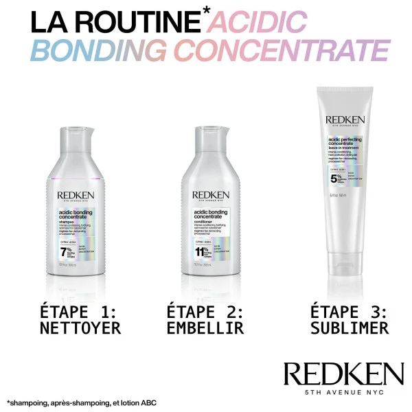 Duo Cheveux Normaux/épais Acidic Bonding Concentrate Redken 8 Duo Cheveux Normaux/épais Acidic Bonding Concentrate Redken - Image 6