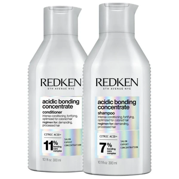 Duo Cheveux Normaux/épais Acidic Bonding Concentrate Redken 3 Duo Cheveux Normaux/épais Acidic Bonding Concentrate Redken