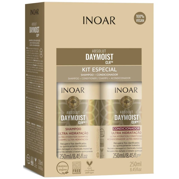 Duo Daymoist Inoar 2x250ML 4 Duo Daymoist Inoar 2x250ML - Image 2