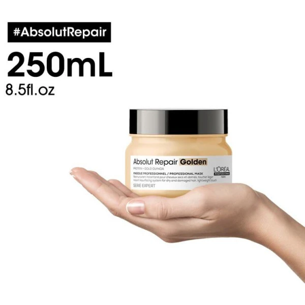 Duo Huile & Masque Routine Absolut Repair Gold L'Oréal Professionnel 4 Duo Huile & Masque Routine Absolut Repair Gold L'Oréal Professionnel - Image 2