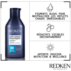 Duo Neutralisant Cheveux Bruns Color Extend Brownlights Redken -Beauty Care Soldes duo neutralisant cheveux bruns color extend brownlights redken 3