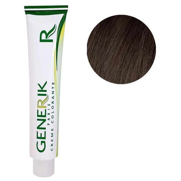 Générik Coloration Sans Amoniaque N°4.15 Chatain Cendré Acajou 100 ML 3 Générik Coloration Sans Amoniaque N°4.15 Chatain Cendré Acajou 100 ML