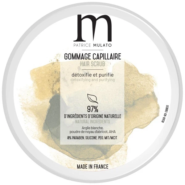 Gommage Capillaire Argila Patrice Mulato 200ML 3 Gommage Capillaire Argila Patrice Mulato 200ML