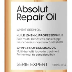 Huile 10-en-1 Absolut Repair L'Oréal Professionnel 90ML -Beauty Care Soldes huile 10 en 1 absolut repair l oreal professionnel 90ml 1 7