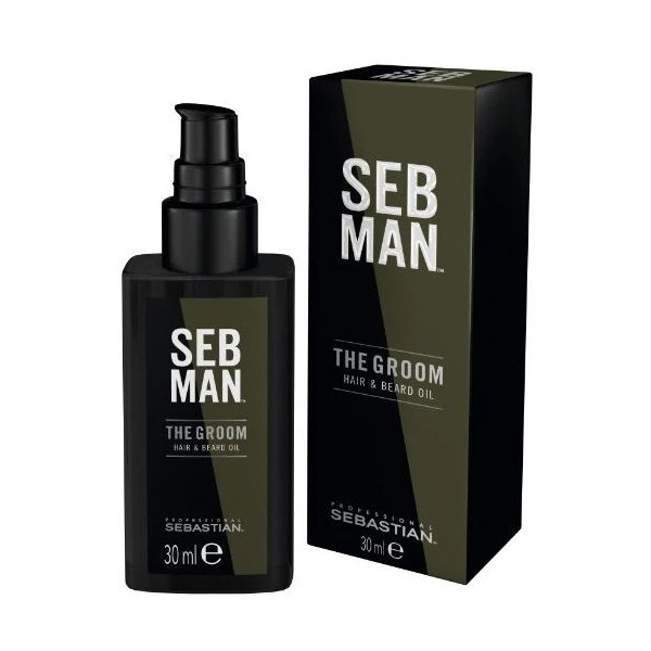 Huile Cheveux Et Barbe The Groom SEBMAN 30ML 4 Huile Cheveux Et Barbe The Groom SEBMAN 30ML - Image 2