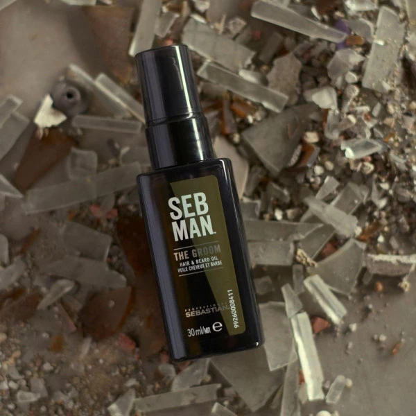 Huile Cheveux Et Barbe The Groom SEBMAN 30ML 6 Huile Cheveux Et Barbe The Groom SEBMAN 30ML - Image 4