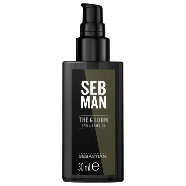 Huile Cheveux Et Barbe The Groom SEBMAN 30ML 7 Huile Cheveux Et Barbe The Groom SEBMAN 30ML - Image 5