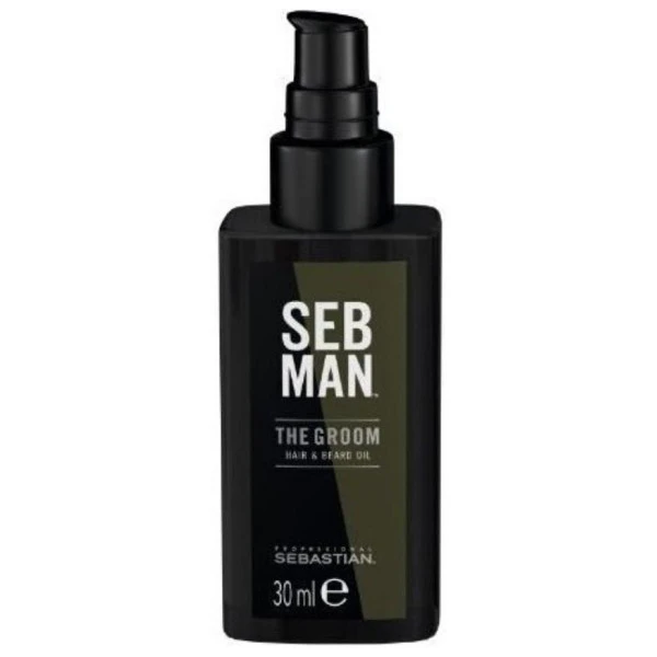 Huile Cheveux Et Barbe The Groom SEBMAN 30ML 3 Huile Cheveux Et Barbe The Groom SEBMAN 30ML