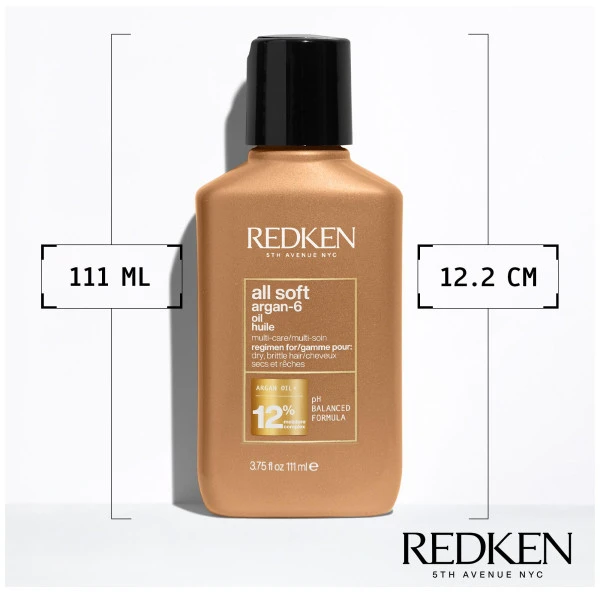Huile D'argan Riche All Soft Redken 111ML 7 Huile D'argan Riche All Soft Redken 111ML - Image 5