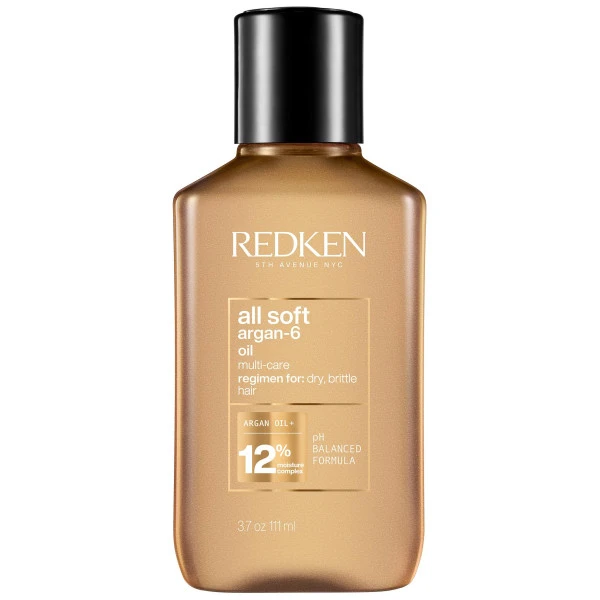 Huile D'argan Riche All Soft Redken 111ML 3 Huile D'argan Riche All Soft Redken 111ML