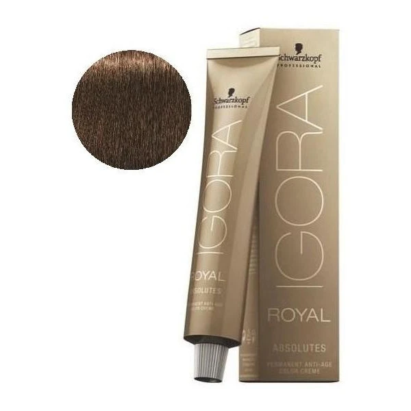 Schwarzkopf Igora Royal Absolutes 5-50 Châtain Clair Doré 60 ML 4 Schwarzkopf Igora Royal Absolutes 5-50 Châtain Clair Doré 60 ML - Image 2