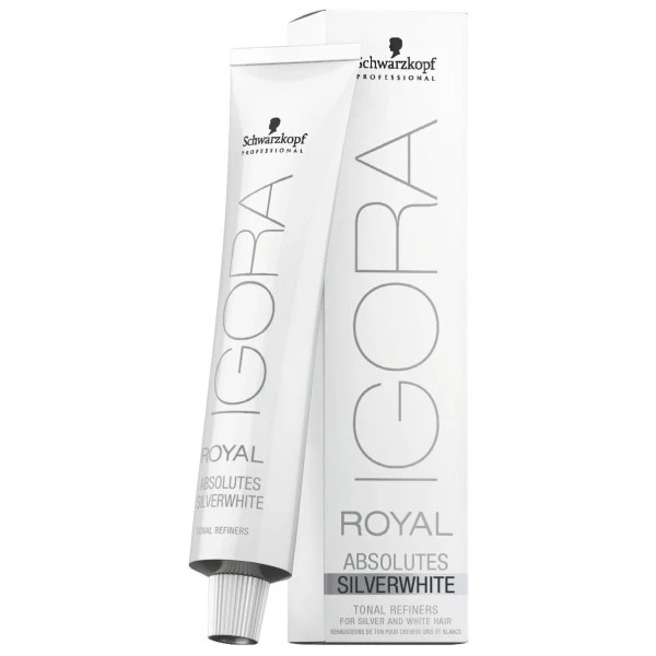 Schwarzkopf Igora Royal Absolutes Silver White Gris Lilas 60 ML 3 Schwarzkopf Igora Royal Absolutes Silver White Gris Lilas 60 ML