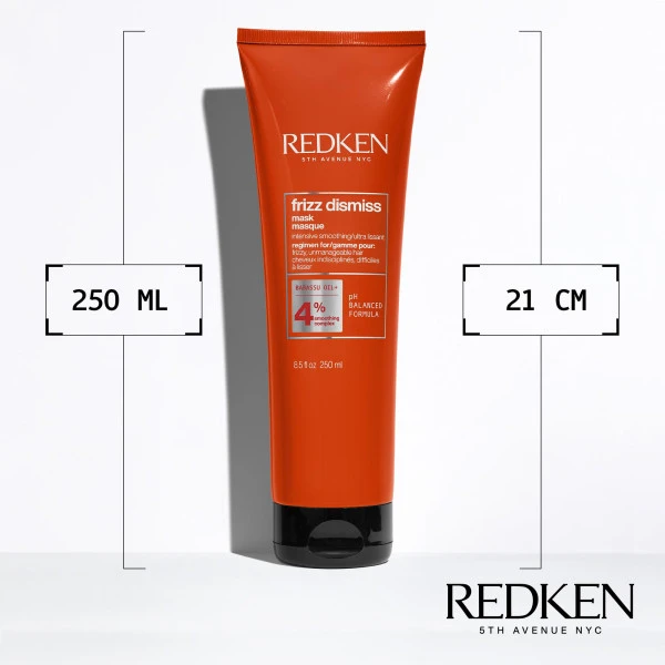 Masque Anti-frisottis Frizz Dimiss Redken 250ML 7 Masque Anti-frisottis Frizz Dimiss Redken 250ML - Image 5