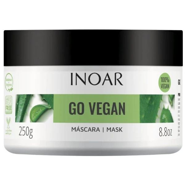 Masque Balance Go Vegan Inoar 250g 3 Masque Balance Go Vegan Inoar 250g