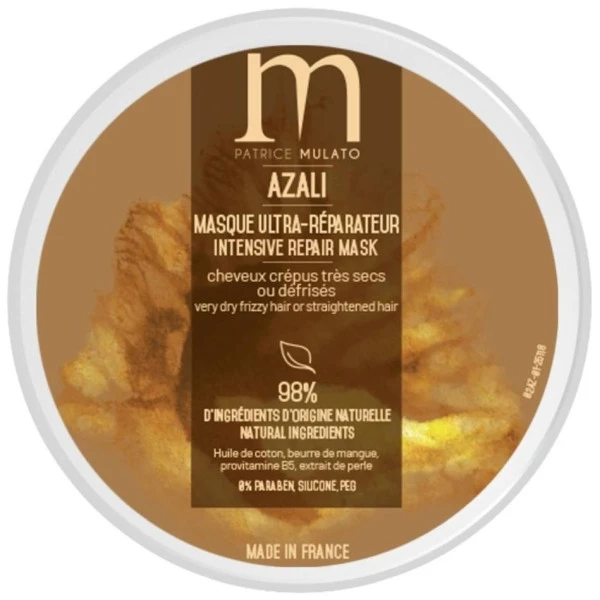Masque Cheveux Défrisés Azali Patrice Mulato 200ML 3 Masque Cheveux Défrisés Azali Patrice Mulato 200ML